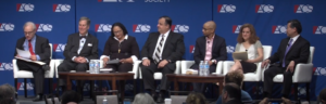 Image of panelists for After Trump panel at 2019 ACS National convention